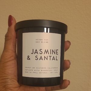 Jasmine & Santal Vegan Soy Candle - 9oz